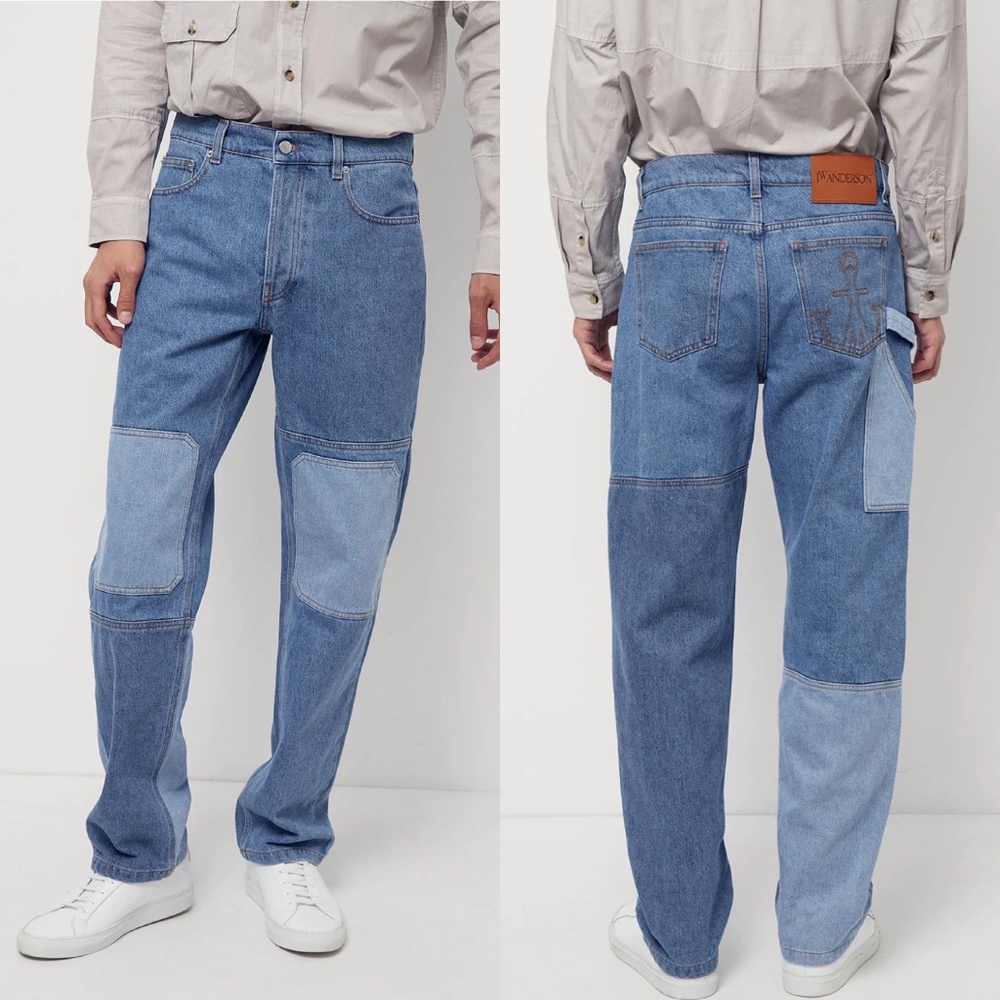 JW Anderson patch jeans